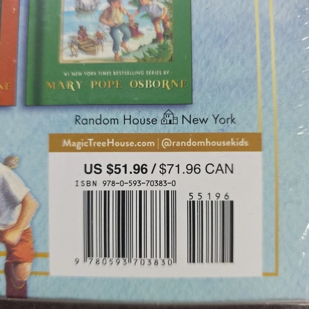 Magic Tree House 1-4 Treasury Boxed Set - by  Mary Pope Osborne